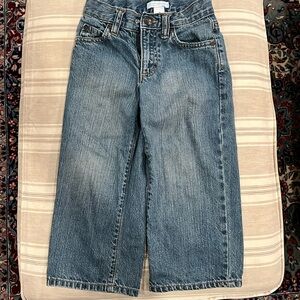 Like new size 3T denim jeans with adjustable waist from Old Navy
